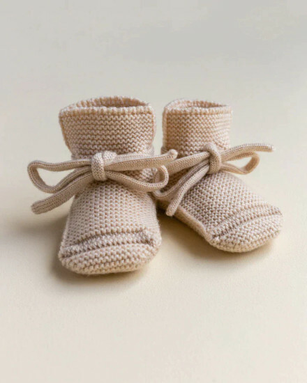 Hvid - Slofjes Cream | 0-9m